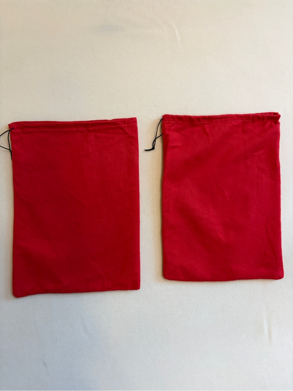 Christian Louboutin Red Drawstring Dust Bags (Pair) - Picture 2 of 9